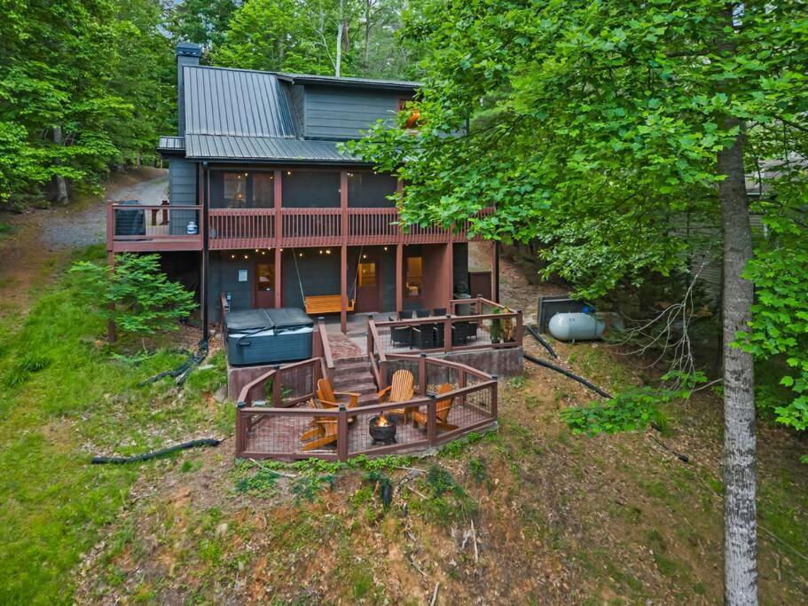 Lakeside Retreat Hot Tub Fishing Hiking Ellijay Exterior foto